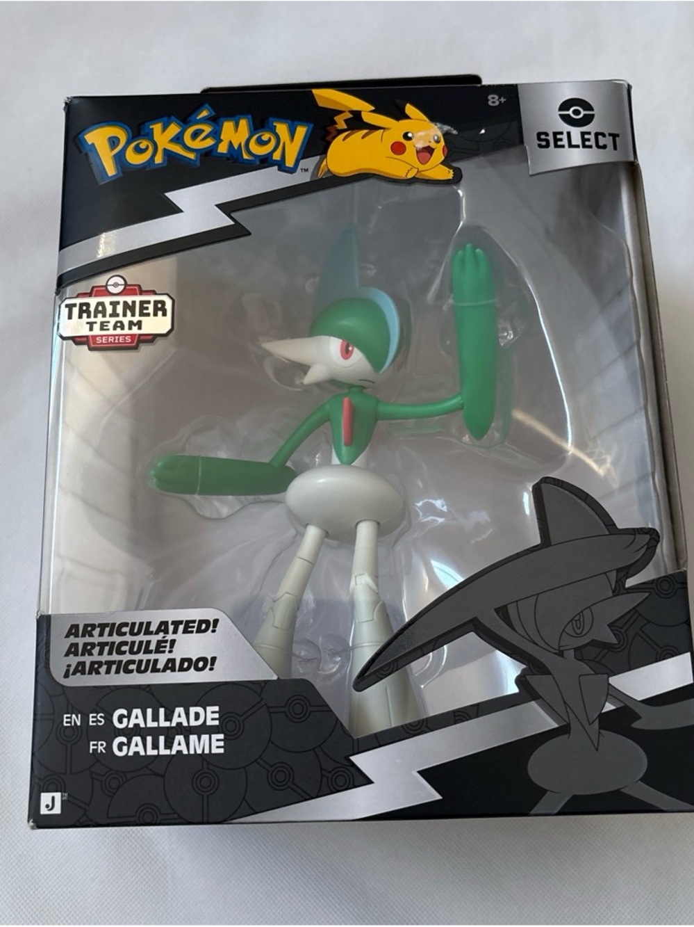 Pokemon Select Gallade Figure in Green, White and Red